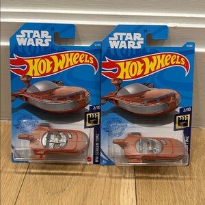 Hot Wheels x Star Wars X-34 Landspeeder Die-Cast Cars (Set of 2)